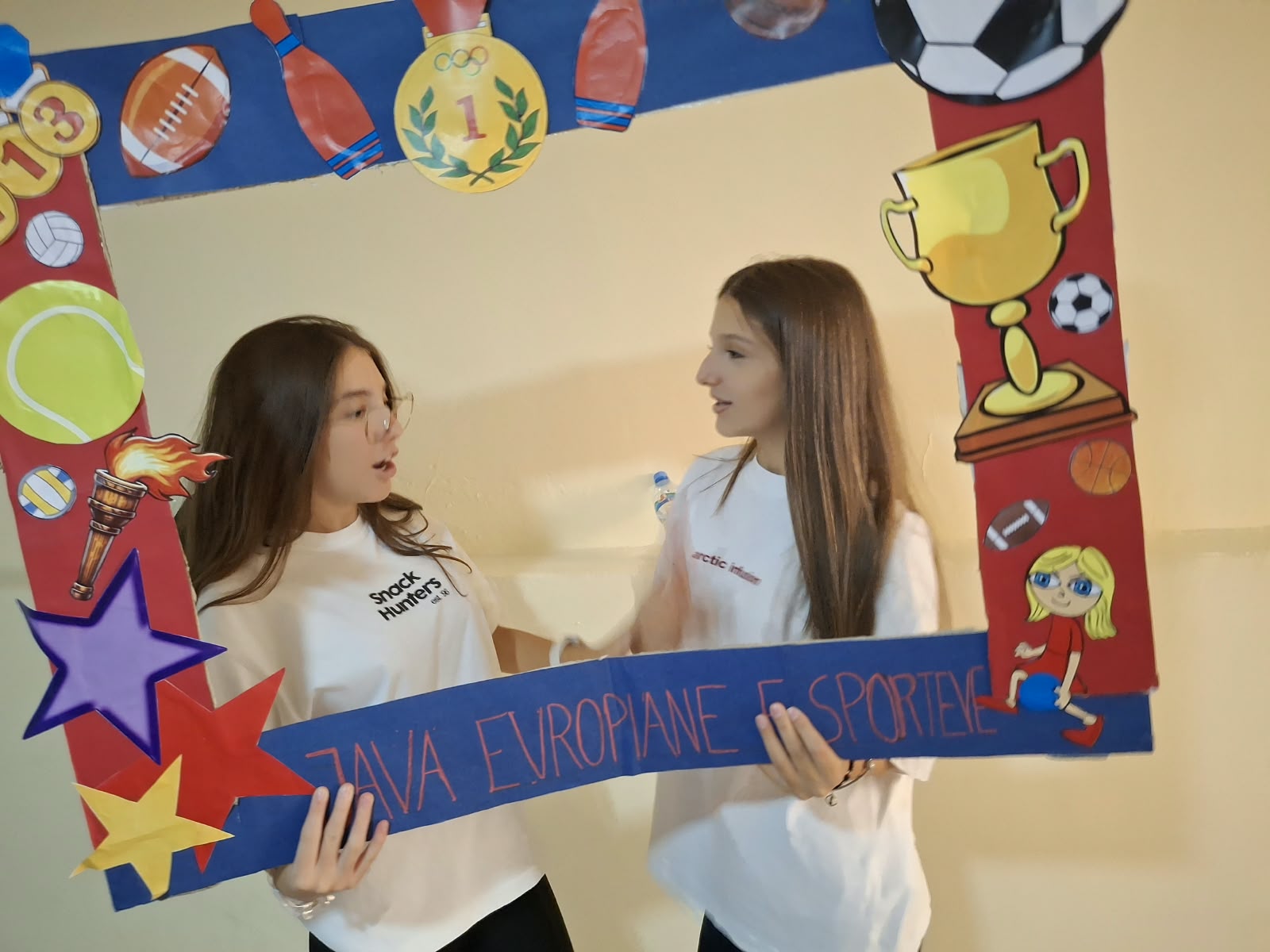 Veprimtari në kuadër të “Java Europiane e Sportit” – realizuar nga mësuesja e edukimit fizik, Suela Peca.